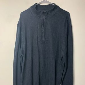 Calvin Klein Mens 1/4 Zip Up Sweater